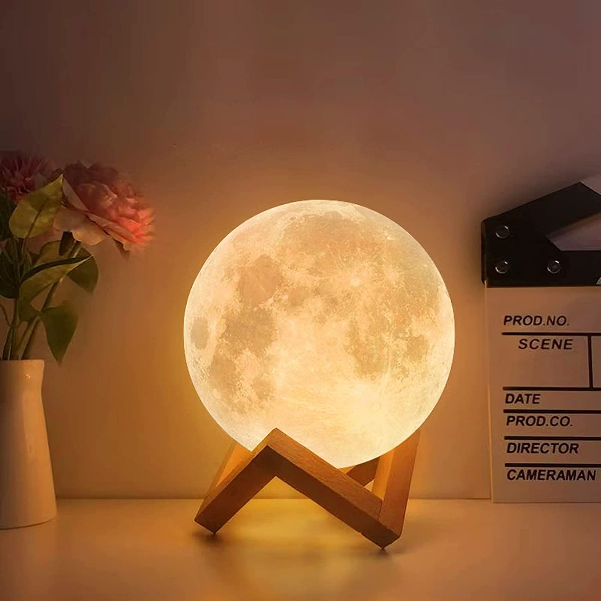 MoonGlow LED-Mondlampe - Magisches Ambientelicht (ab 29,99 €)